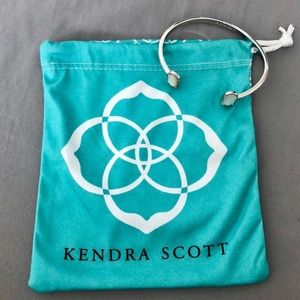 Kendra Scott dual tone gem stone bracelet
